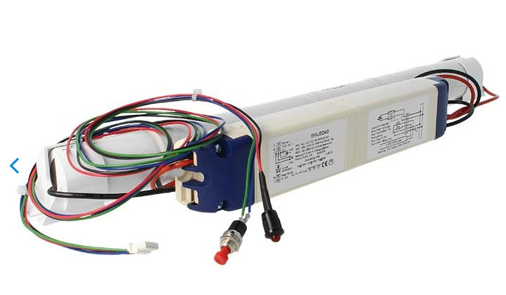 Kit Sistema Di Emergenza A Led Inverter EMLED40 Fino a 3 Ore Per
